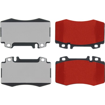 Centric Parts Pq Pro Disc Brake Pads, 500.08471 500.08471